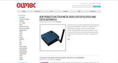 Desktop Screenshot of olimex.com
