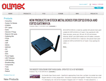 Tablet Screenshot of olimex.com